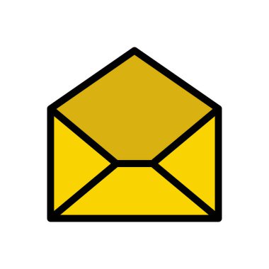 vektör düz renk simgesini aç