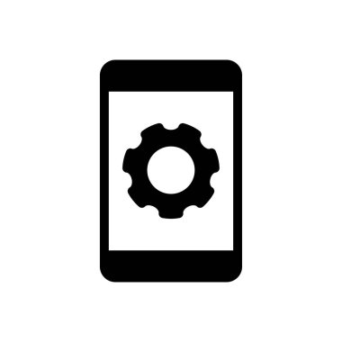 vektör glifini düz simge olarak ayarla