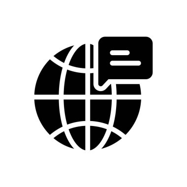 çevrimiçi vektör düz simgesi