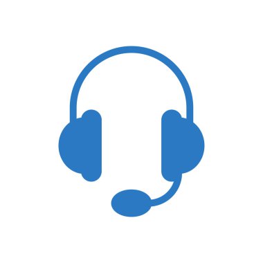 kulaklık vektör renk simgesi