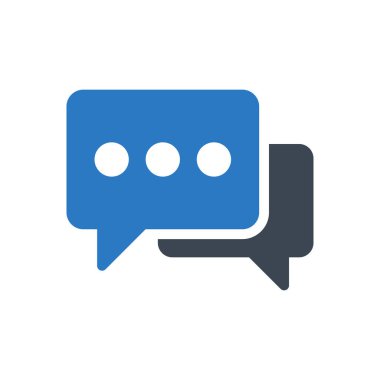 iletiler vektör renk simgesi