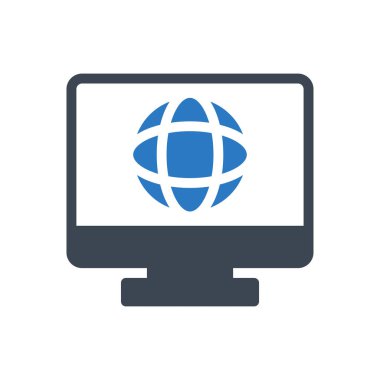 çevrimiçi vektör renk simgesi