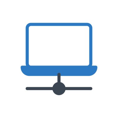 bilgisayar vektörü renk simgesi