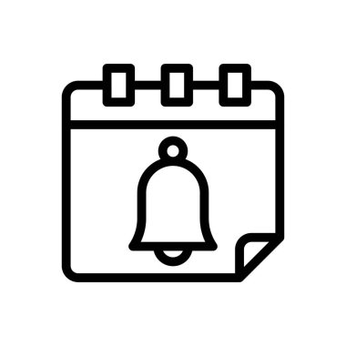 tarih vektörü ince çizgi simgesi