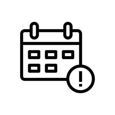 ay vektörü ince çizgi simgesi