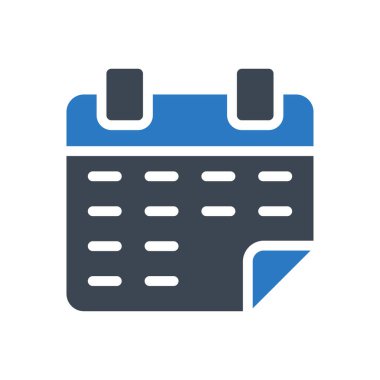 tarih vektör renk simgesi