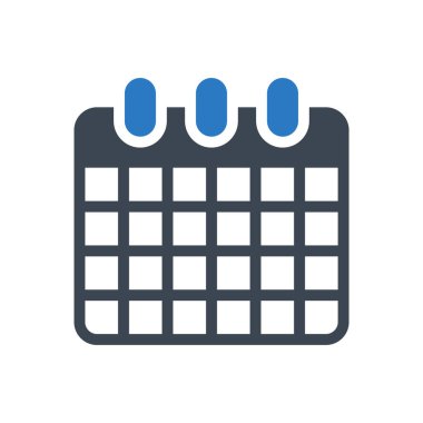 tarih vektör renk simgesi