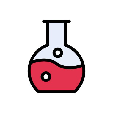 matara vektör düz renk simgesi