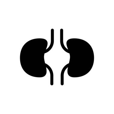 üroloji vektörü düz simge