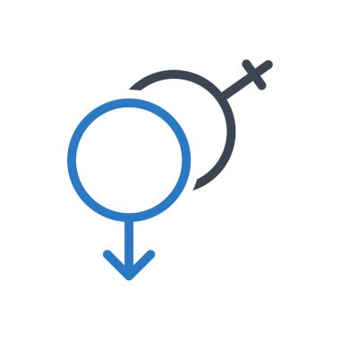 seks vektörü renk simgesi