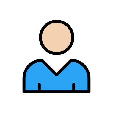 hesap vektörü düz renk simgesi