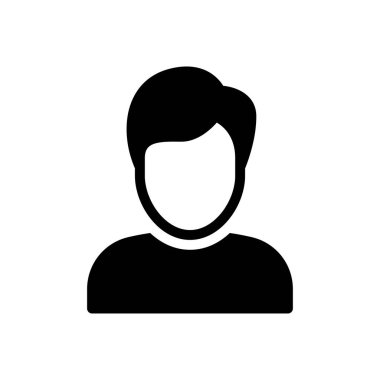 avatar vektör düz simge