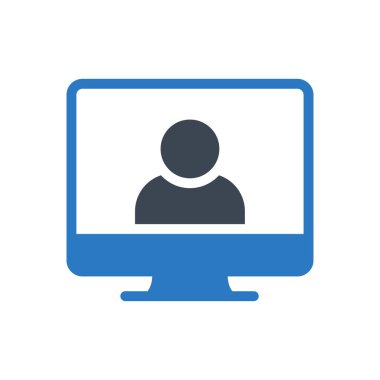 profil vektör renk simgesi