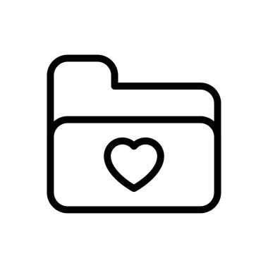 dosyalar vektör ince çizgi simgesi