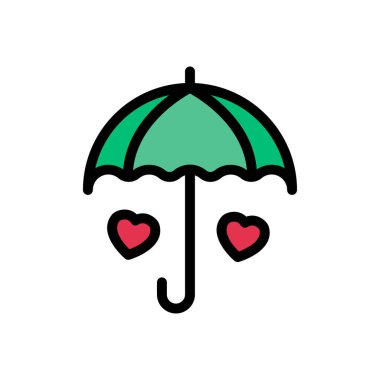 bakım vektörü düz renk simgesi