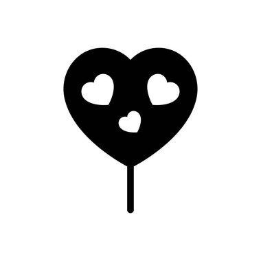 sevgi vektör düz simgesi