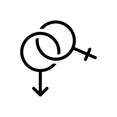 sevgi vektör düz simgesi