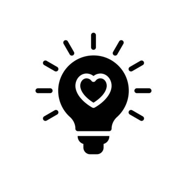 ışık vektör düz simgesi