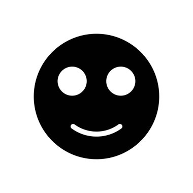 yüz vektör düz simge