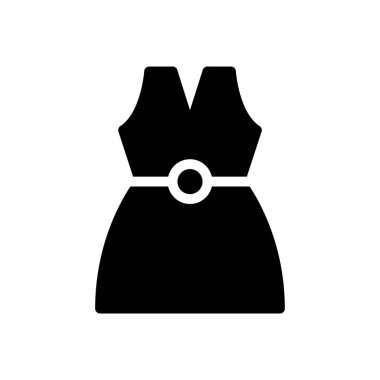 Kumaş vektör simgesi düz simge