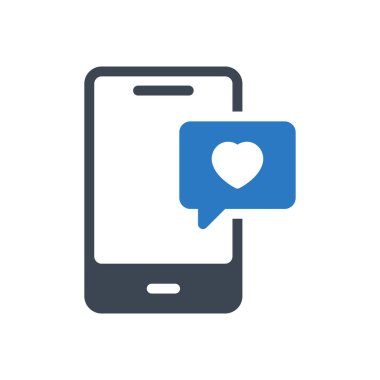 sevgi vektörü renk simgesi