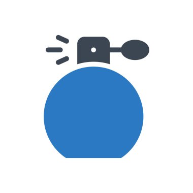 Parfüm vektörü renk simgesi