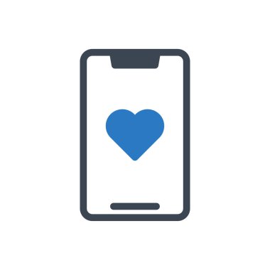 sevgi vektörü renk simgesi