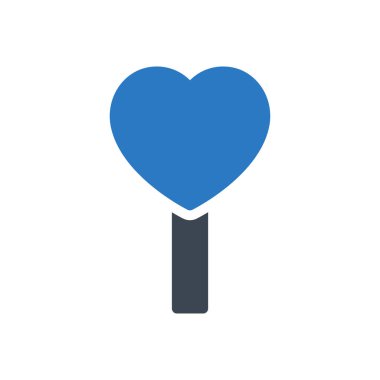 Lolipop vektör kabartma renk simgesi