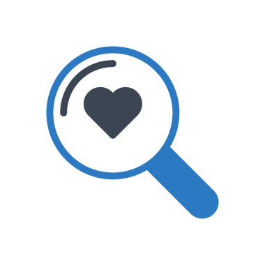 sevgi vektörü renk simgesi