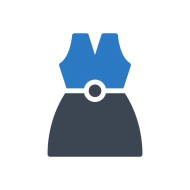 Kumaş vektör renk simgesi