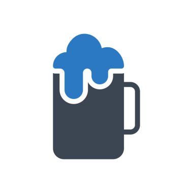 alkol vektörü renk simgesi