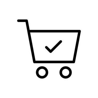 Tramvay vektörü ince çizgi simgesi