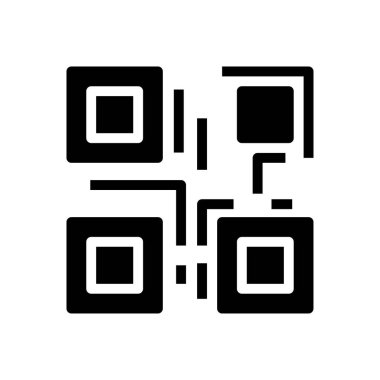 kod vektör düz simgesi