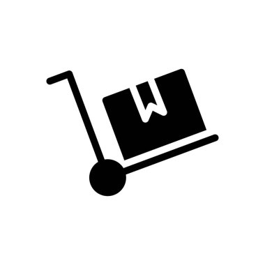 taşıyıcı vektör düz simge