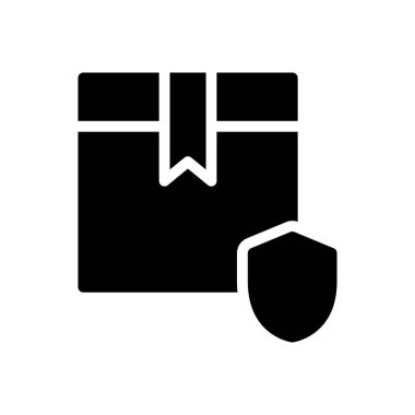 Koruma vektörü simgesi düz simgesi