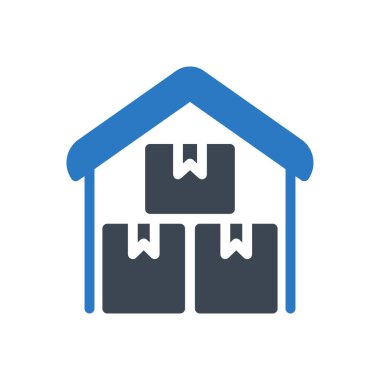 nakliye vektörü renk simgesi