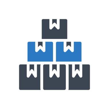 karton vektör renk simgesi