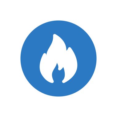 alev vektörü renk simgesi