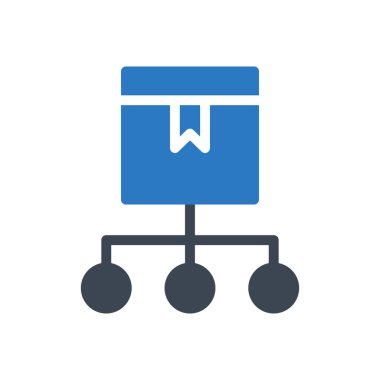 ağ vektörü renk simgesi