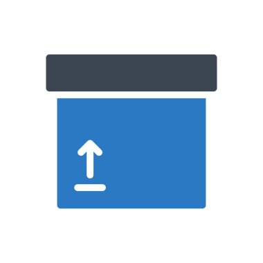 dağıtım vektörü renk simgesi