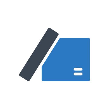 karton vektör renk simgesi