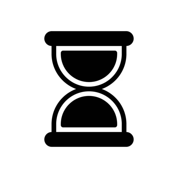 Deadline Vector Hiëroglief Plat Pictogram — Stockvector