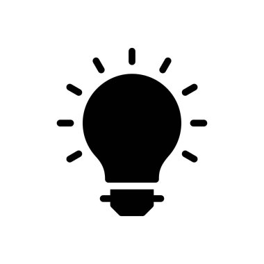 Çözüm vektörü düz simgesi