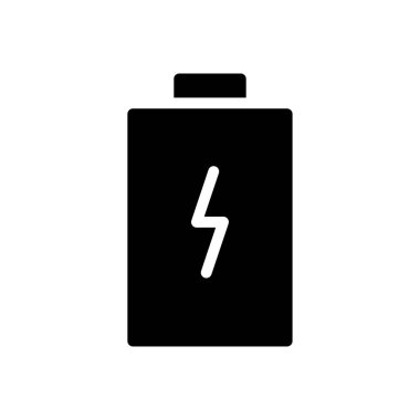 güç vektörü simgesi düz simge