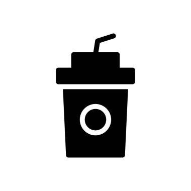 içeçek vektör düz simgesi