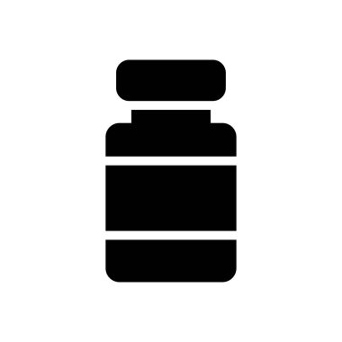 şişe vektör düz simge