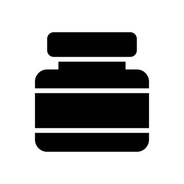 Kavanoz vektör düz simgesi