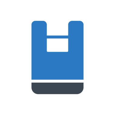 Geri dönüşüm vektörü renk simgesi