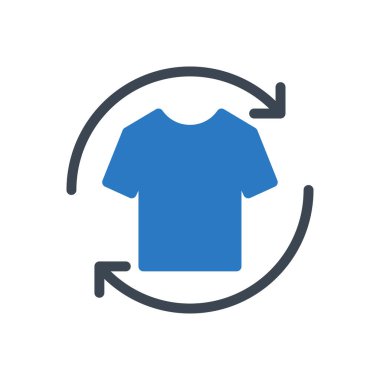 Kumaş vektör renk simgesi