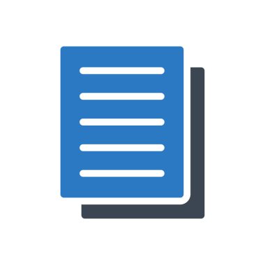 sayfa vektör renk simgesi